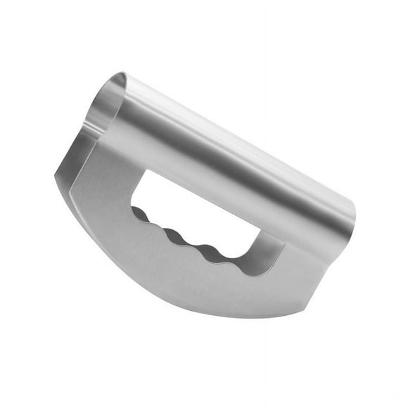 Chef Salad Chopper- Stainless Steel Rocker Knife for Lettuce & Vegetables