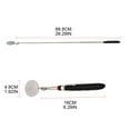 thumbnail image 7 of Telescopic Detection Lens Round Telescoping Mirror 360 Rotation Auto Repair Inspection Tool, 7 of 7