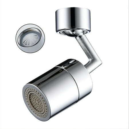 

Stainless Steel Faucet Sprayer Moveable Faucet Tap Head 360 Degrees Rotatable Water Saving Faucet with 4 layer Sieve for Kitchen