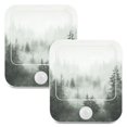 thumbnail image 7 of Yayeee LED Night Lights with Motion Detectors Auto Dusk to Dawn Light Sensors, 2 Pack, Foggy Forest, 7 of 7