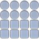 thumbnail image 1 of Sailing 16 Piezas Deslizadores de Teflón para Muebles Almohadillas de Teflón Autoadhesivas Deslizadores de Teflón Silla Deslizante Profesional para Proteger Pisos Laminados y Alfombras Fu, 1 of 5
