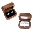 thumbnail image 3 of Caja de almacenamiento de anillo de boda YONGSHENG Madera Rústica, 3 of 5