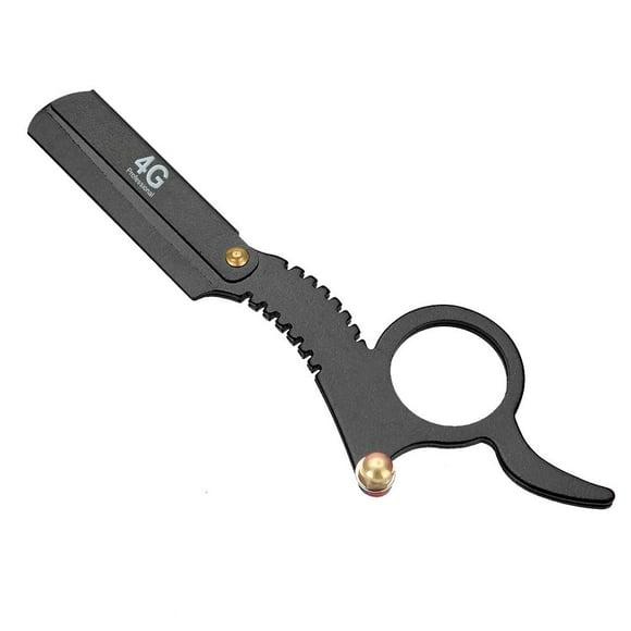 Ejoyous Vintage Classic Barber Straight Edge Razor with Easy Blades Replacement Mechanism Beard Shaving, Straight Edge Razor, Traditional Straight Razor