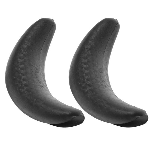 ELAYARD 2Pcs Salon Sink Neck Rest Black Rubber Cushion Easy Install for Comfortable Hair Washing
