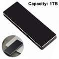 thumbnail image 2 of Unidad de estado sólido móvil Mini SSD, disco duro externo USB3.0 tipo C, disco duro de expansión portátil de 1 TB y 2 TB, compatible con computadora de escritorio, computadora portátil Adepaton 223112-2, 2 of 9