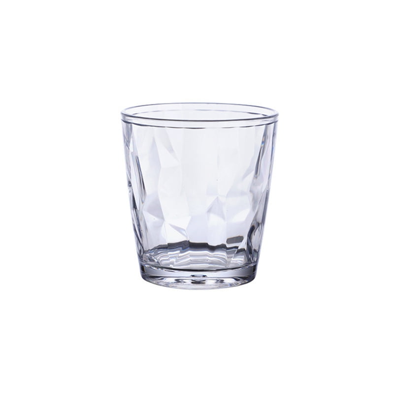 Riapawel 7/17 oz Colored Acrylic Glassware Cup, Unbreakable Drinking Glasses BPA Free Microwave
