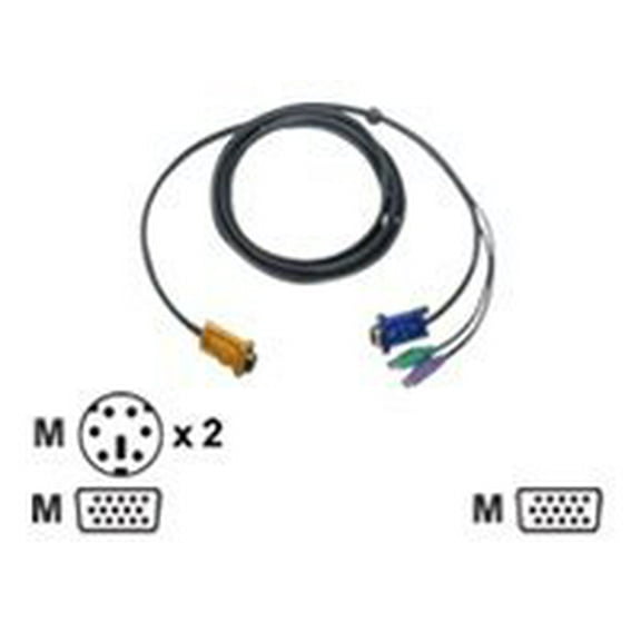 IOGear 6-Foot PS/2 Bonded KVM Cable