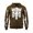 A-Coffee876, variant on Halloween Skeleton Rib Graphic Hoodie For Men Oversized Front Pocket Holiday Party Long Sleeve Sweatshirt
