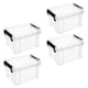 thumbnail image 2 of ColoMX Caja de almacenamiento de herramientas de 4pcs Organizador de almacenamiento de plástico Caja de almacenamiento multifuncional, 2 of 7