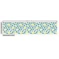 thumbnail image 3 of Nature Fabric by the Yard, Botanical Leaves Motif in Spring Summer Tone Foliage Forest Growth, Decorative Upholstery Fabric for Sofas and Home Accents, Turquoise and Yellow Green by Ambesonne, 3 of 5