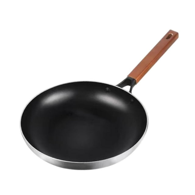 Sartén de aluminio antiadherente con mango ergonómico para revolver, wok y filete diámetro 325 cm