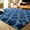 Light Navy, variant on Noahas Soft Geometric Area Rugs for Bedroom Living Room Shaggy Patterned Fluffy Carpets, Decor Rug,5x8ft,Dark Grey/White
