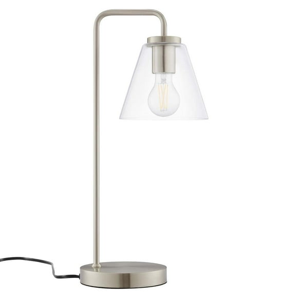 Lámpara de mesa Modway Element níquel satinado 51 cm 1 luz