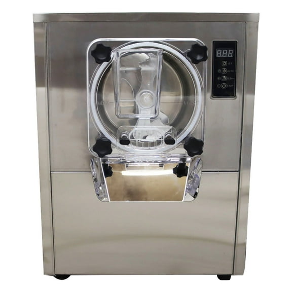 Commercial Hard Serve Ice Cream Machine Stainless Steel Countertop Ice Cream Maker 110V