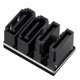 thumbnail image 1 of Double SATA 7Pin Female to Double 7Pin Male 180 Degree Angled Adapter, 1 of 5