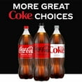 thumbnail image 4 of Pack of 2 - Coca-Cola Zero Sugar Soda Bottle 2 liter, 4 of 5