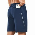 thumbnail image 4 of NORTHYARD Men's 7" Running Athletic Shorts with Zipper Pockets Workout Short, Sizes S-2XL, 4 of 8