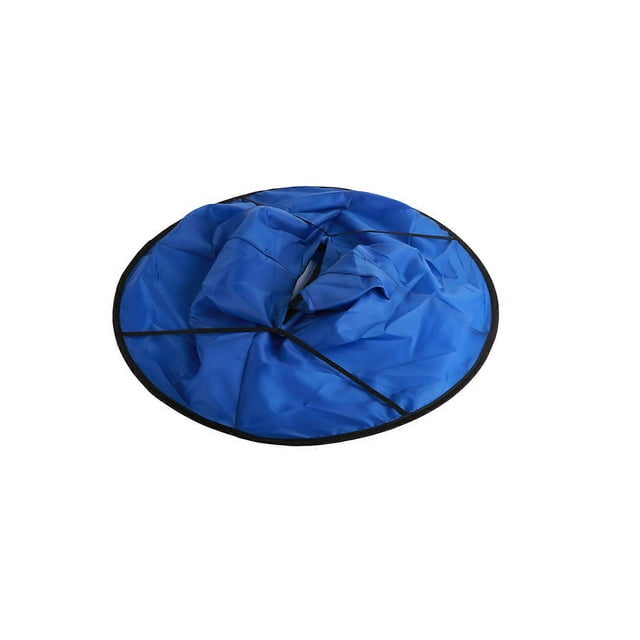 Children Barber Cape Baby Hair Styling Cutting Catcher Cape Baby Haircut UmbrellaBlue