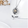 thumbnail image 6 of AOVEAO Sunflower Urn Necklace 925 Sterling Silver Urn for Ashes Pendant Necklaces with 18+2'' Chain for Women Memorial Keepsake Jewelry Gift for Dog Cat Pet Grandma Grandpa, 6 of 8