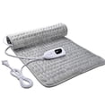 thumbnail image 1 of Almohadilla térmica para aliviar el dolor de espalda - Almohadillas térmicas extragrandes con apagado automático, Almohadilla térmica de 11.8''x 23.6'', Almohadilla eléctrica de calor rápido, 1 of 5