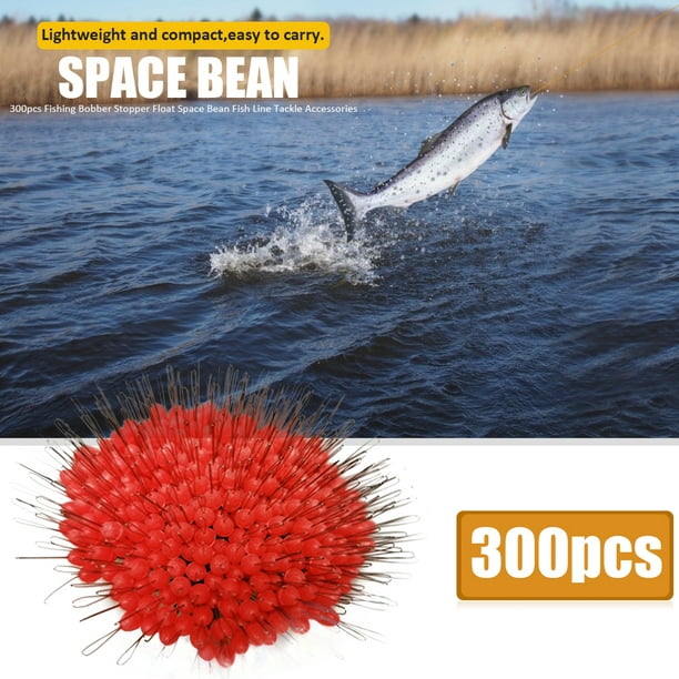 Rubber Fishing Bobber Space Bean Anti-winding Float Stops Space Beans  Elastic Strong Detachable Durable Fishing Line Accessories