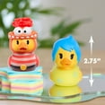 thumbnail image 5 of Duckalooz 2 Pack - Joy & Anxiety, Collectible Toy Figure, for Kids Ages 3 and up, 5 of 6