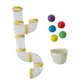 thumbnail image 1 of Tablero de actividades DIY Parte DIY Material Túnel Juegos de actividades Desarrollo temprano Sensorial amarillo 57cm, 1 of 8