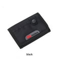 thumbnail image 2 of Man Wallets Purse with Coin Pocke Trifold Short Card Letters Print Money Folder Bag Nylon Fabric Fashion Teenager Black, 2 of 9