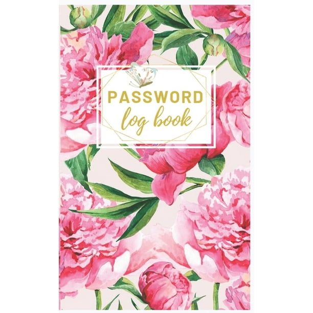 Personal Address & Password Logbook Keeper Password Logbook