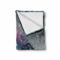 thumbnail image 2 of Psychedelic Soft Flannel Fleece Blanket, Space Galaxy Inspired Hazy Grunge Modern Celestial Cosmic Fantasy Design Print, Cozy Plush for Indoor and Outdoor Use, 60" x 80", Multicolor, by Ambesonne, 2 of 6