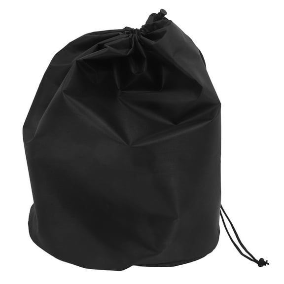 Waterproof Lawn Mower Engine Cover Made from Durable Black Oxford Cloth for Outdoor Use 24x36 Inches