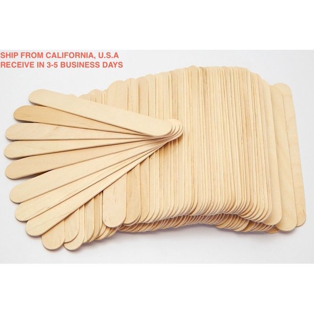 WAX APPLICATOR STICKS LARGE 100 PCS