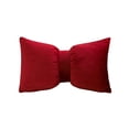 thumbnail image 2 of Bow Pillow Bow Shaped Throw Pillow Soft Bowknot Pillow Decorative Throw Pillows,Soft Sofa Throw Pillows Bedding Decorative Cushion,Couch Bed Cute Home Decor Accent Pillows,1 1.81×19.69in, 2 of 6