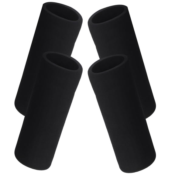 4 Pcs Black Sponge Handlebar Grips for Motorcycle Kickstand Handles Comfortable Set