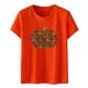 thumbnail image 1 of Blusa suelta de manga corta con cuello redondo y estampado a la moda para mujer Pompotops hkajfhjk457275, 1 of 1