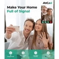 thumbnail image 5 of Atcall - Amplificador de señal para teléfono celular para el hogar, multihabitación, 2 antenas interiores, hasta 8.000 metros cuadrados Ft para todos los operadores de EE. UU. | 4G LTE y 5G | Monitore, 5 of 5