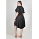 thumbnail image 3 of Vestido envolvente Roman Fashion /Tallas Extras, 2-4211 (Negro) negro 42, 3 of 6