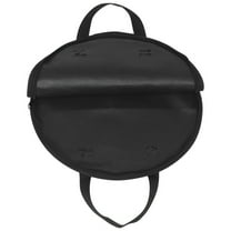 Necvior 10Inch Dumb Drum Bag with Rustproof Zippers Dumb Drum Practice Pad Bag Oxfords Cloth Snare Drum Case Carrying Bag