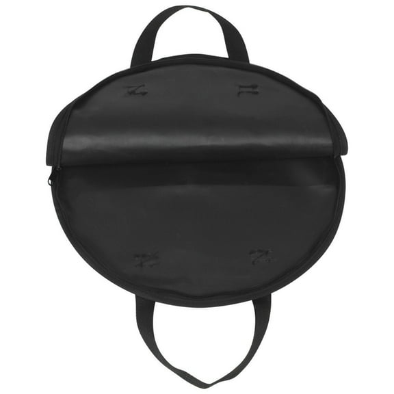 Necvior 10Inch Dumb Drum Bag with Rustproof Zippers Dumb Drum Practice Pad Bag Oxfords Cloth Snare Drum Case Carrying Bag