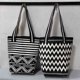 thumbnail image 5 of Zhuge Bolso de hombro tejido para mujer, bolso de mano tejido, bolso de mano tejido elegante para playa de verano, bolsos de hombro de 7,87 x 0,78 x 11,81 pulgadas (estilo H), 5 of 5
