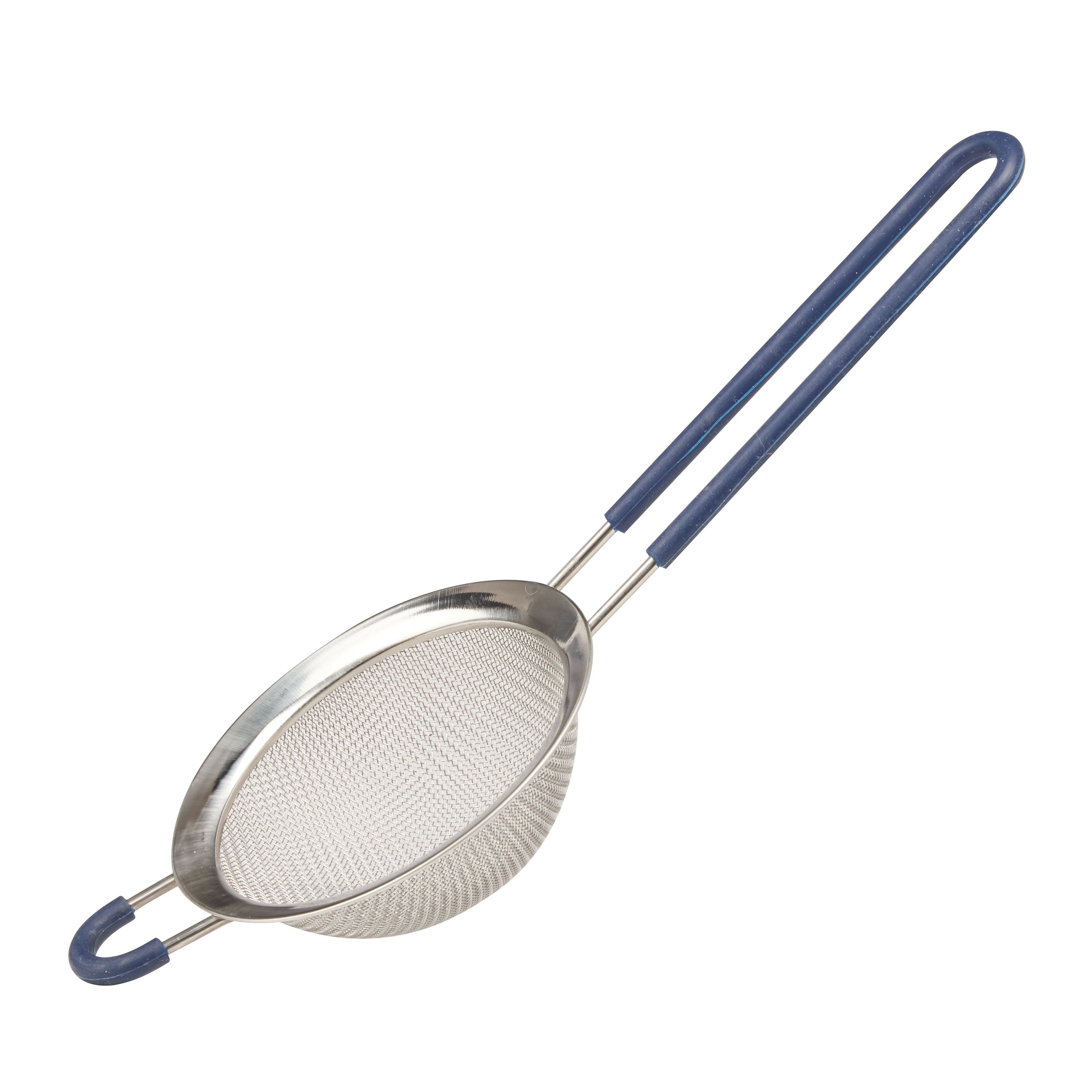 Mainstays 3" Handheld Color Strainer, Blue Cove