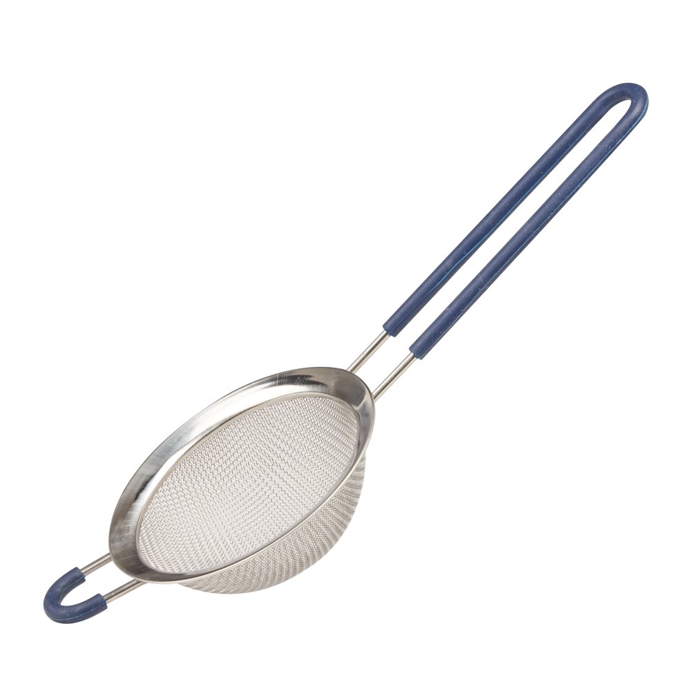 Mainstays 3" Handheld Color Strainer, Blue Cove