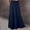 Dark Blue, variant on Women Pleated Maxi Skirts Trendy Tiered Flowy Skirt Drawstring High Waisted Long Skirt A Line Ruffle Skirt