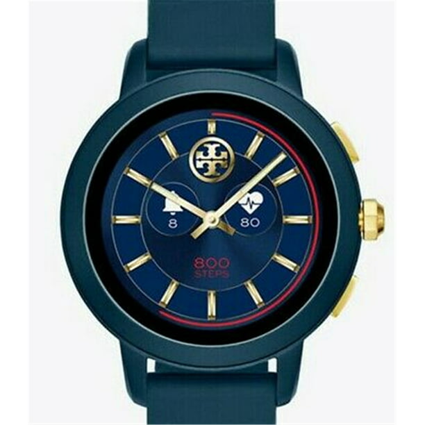 Tory Burch TBT1002 Touchscreen Smartwatch Navy Silicone 