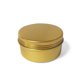 thumbnail image 1 of Caja de aluminio de 5 ml a 250 ml Lata de aluminio de 10 g Caja de aluminio redonda dorada con rosca Lata de aluminio de metal para cera de té, 1 of 6