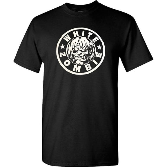 White Zombie Circle Logo Classic Adult T-Shirt