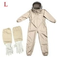 thumbnail image 2 of Wovilon Bee Suit Beekeeping Suit Outfit Professional Full Body Beekeeper Suit With Veil Hood For Men And Women Beekeeper And Beginners With Gloves, Beehive Brush, Scraper, 2 of 9