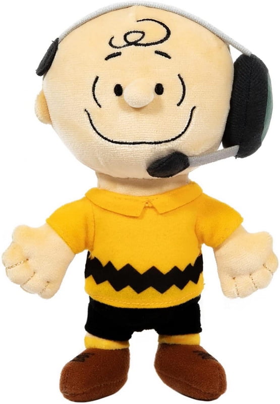 Snoopy In Space 7 5 Inch Plush Charlie Brown Mission Control Walmart Com