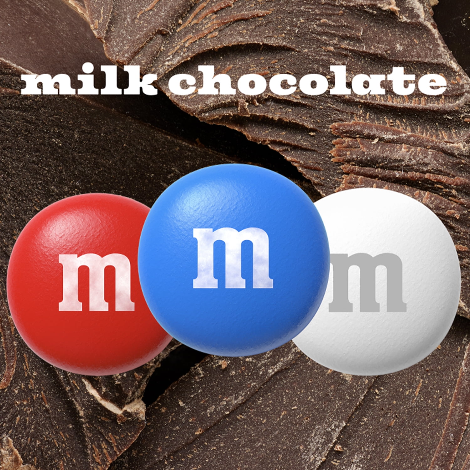 (3 pack) M&M's Milk Chocolate Red, White & Blue Summer Candy - 10 Oz Bag