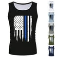 thumbnail image 4 of kpoplk Men's Casual American Flag Tank Tops 4th July Independence Day Stars and Stripes Flag Short Sleeved T-Shirt Gym Workout Patriotic Tees(AG,M), 4 of 6